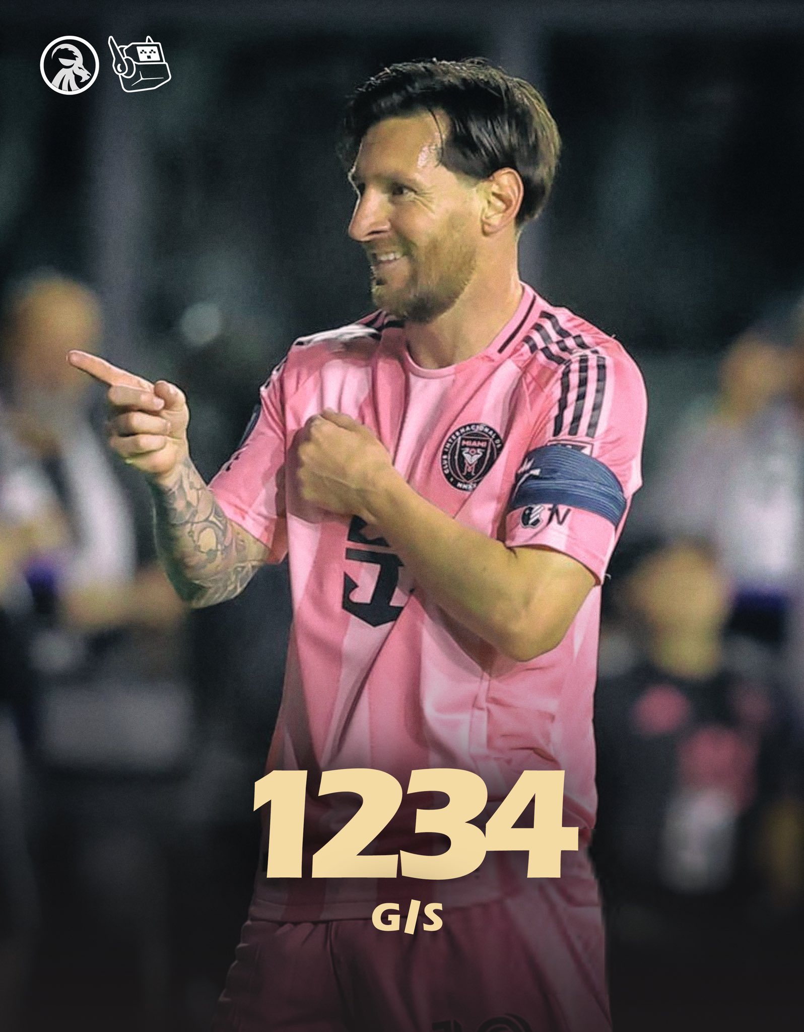  回歸即進球！37歲梅西生涯目前853球381助，參與進球數(shù)1234球！