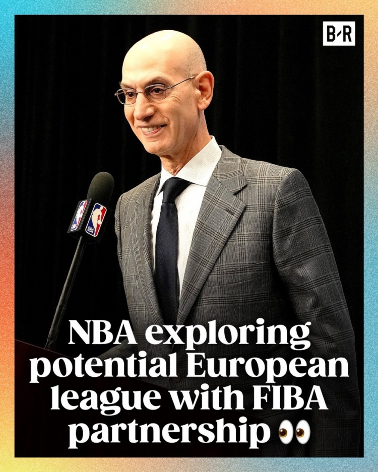  蕭華：NBA正在探索成立一個新的歐洲籃球聯(lián)賽 預(yù)計有16支球隊(duì)
