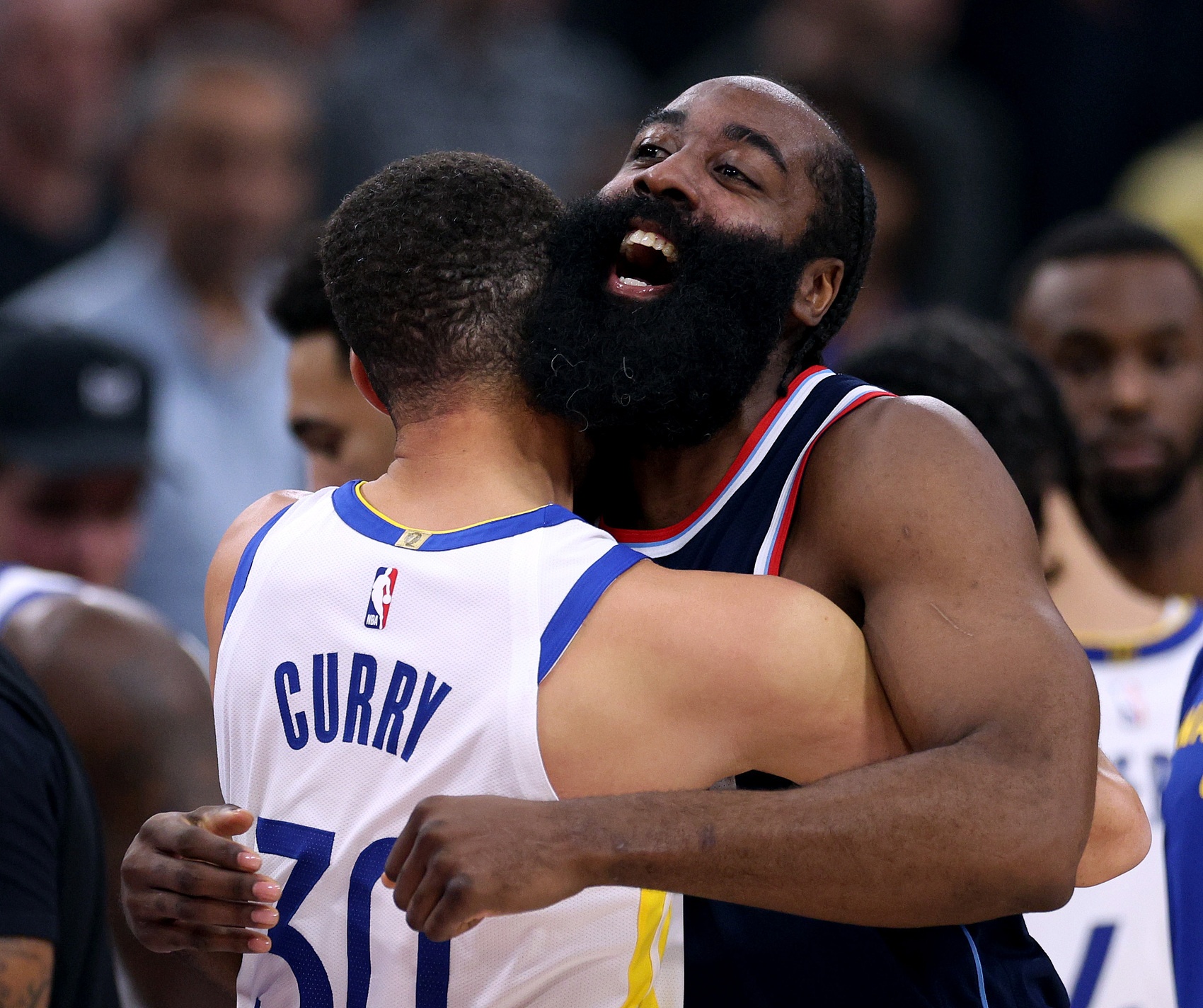  諸神黃昏！庫(kù)里哈登先后50+ NBA歷史首次兩名35歲以上球員轟50+！